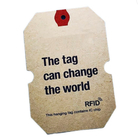 R6A Chip Printed Tracking RFID Clothing Tag Passive 10m Reading Range