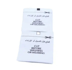 hote sale Woven RF Fabric Label Eas RF Security Anti Theft pocket tag , RF Pocket label , RF LABEL , EAS TAG