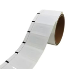 Polyester Nylon Ribbon Satin Garment Clothing Tag UHF RFID Wash Care Label Tag , RFID CARE LABEL
