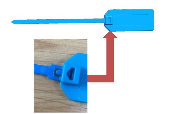 RFID UHF Lanyard tag , RFID reusable Cable tag , RFID zip tag HAT037S widely used in cylinders, tanks, kegs and tools , RFID hard tag