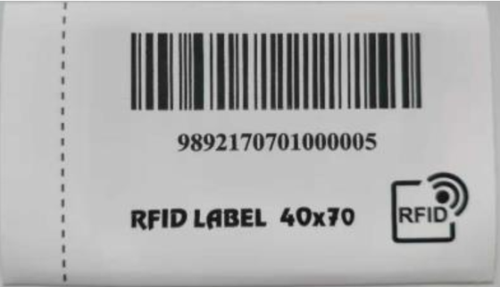 UHF carelabel , 860~960Mhz Uhf Tags RFID laundry tag For Clothing Garment Apparel Waterproof Fabric Management Labels