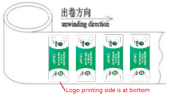 UHF RFID Windshield label LAB11040 , RFID LABEL , RFID TAG ,RFID LABEL FOR VEHICLE