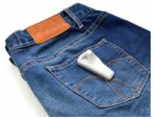 Dual EAS AM Tag Garment Storage Management Security EAS RFID Tag , EAS+RFID dual tag , EAS apparel tag , RF+RFID tag