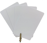 White Plain Blank 13.56 Mhz RFID Card 216 NFC RFID Card 86*54mm