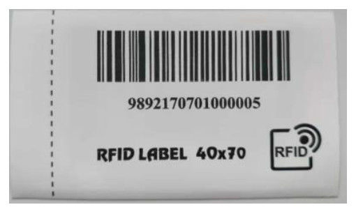 Etiqueta de tejido UHF, etiqueta de cuidado, 860~960Mhz Etiquetas Uhf Etiquetas RFID etiqueta de lavandería para ropa prendas de vestir prendas de vestir Etiquetas de gestión de la tela